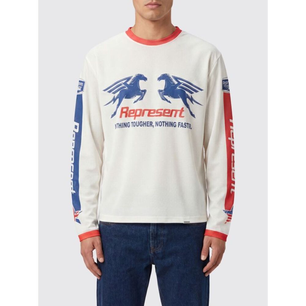 Represent T-Shirt Men White 1